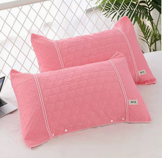 Cotton Gauze Pillowcase With Buckle Adjustable