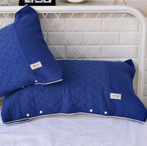 Cotton Gauze Pillowcase With Buckle Adjustable