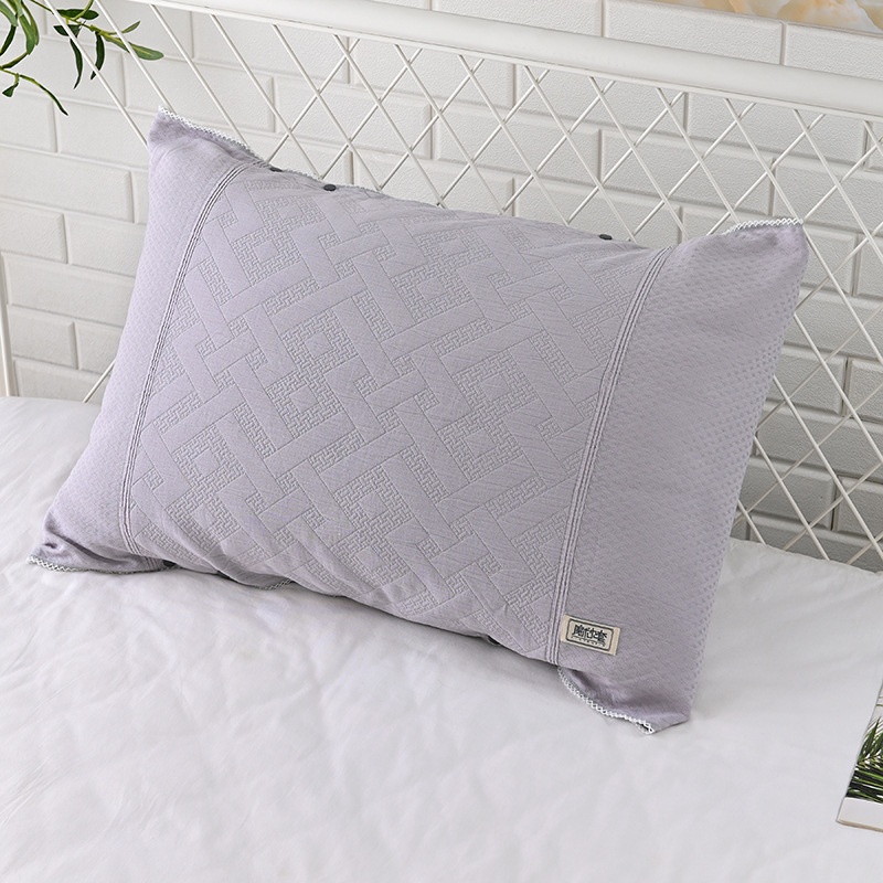 Single-person Pure Cotton Pillow Cover All-cotton Jacquard Anti-drool Pillowcase