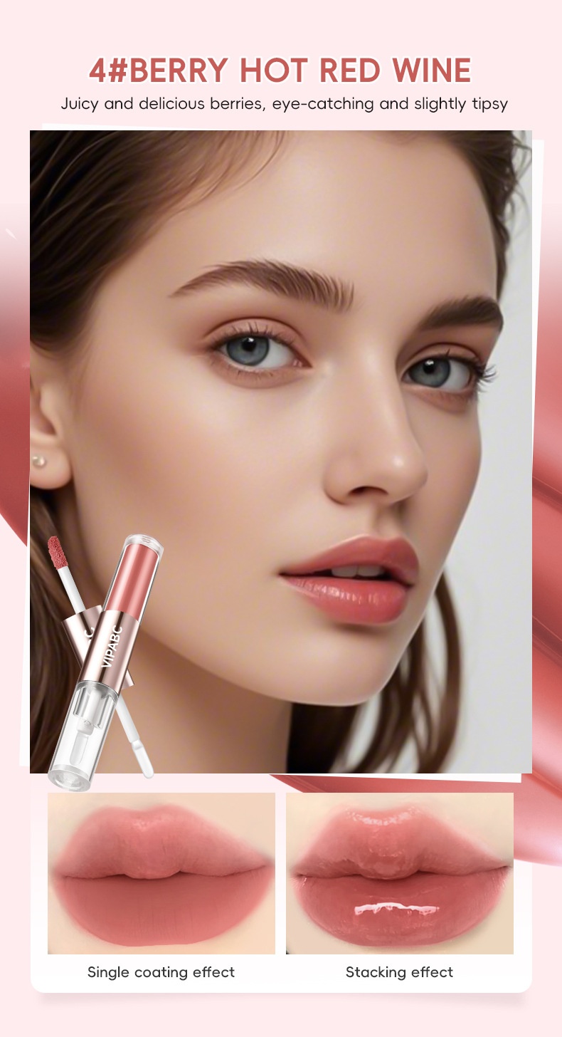 Moisturizing, Subtly Tinted Nude Mirror-gloss Lip Gloss