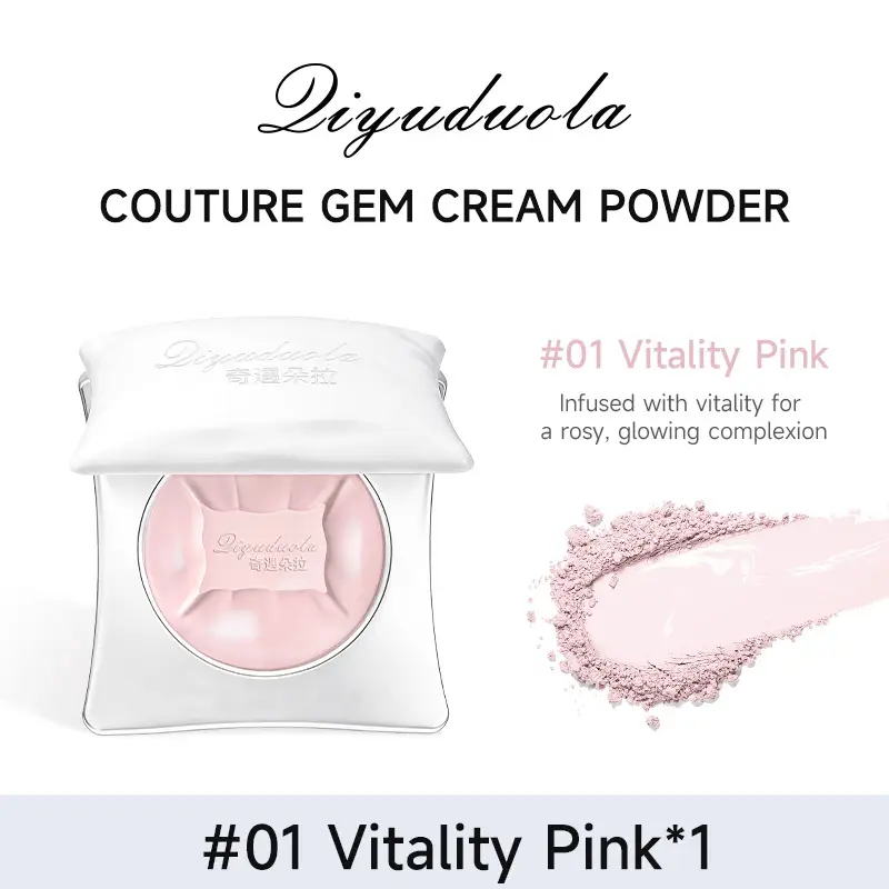 Long-lasting Touch-up Powder With Concealing And Setting Properties, Delivering A Finely Blended Finish