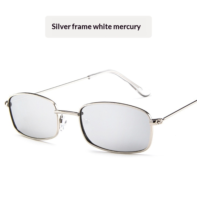 New Metal Small Square Frame Sunglasses