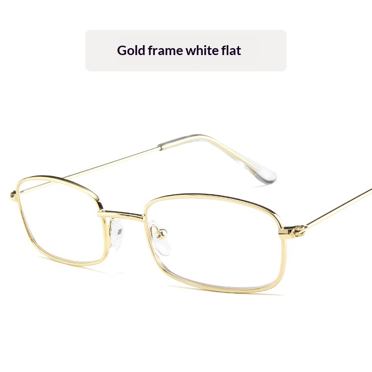 New Metal Small Square Frame Sunglasses