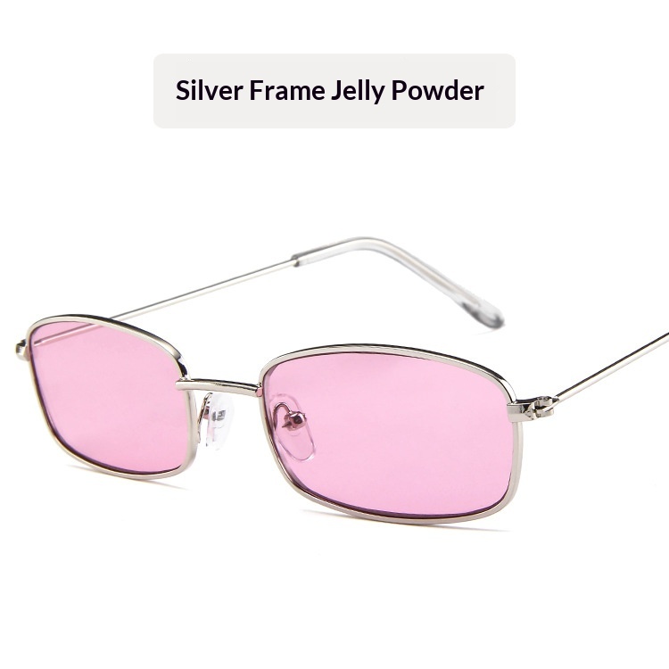 New Metal Small Square Frame Sunglasses