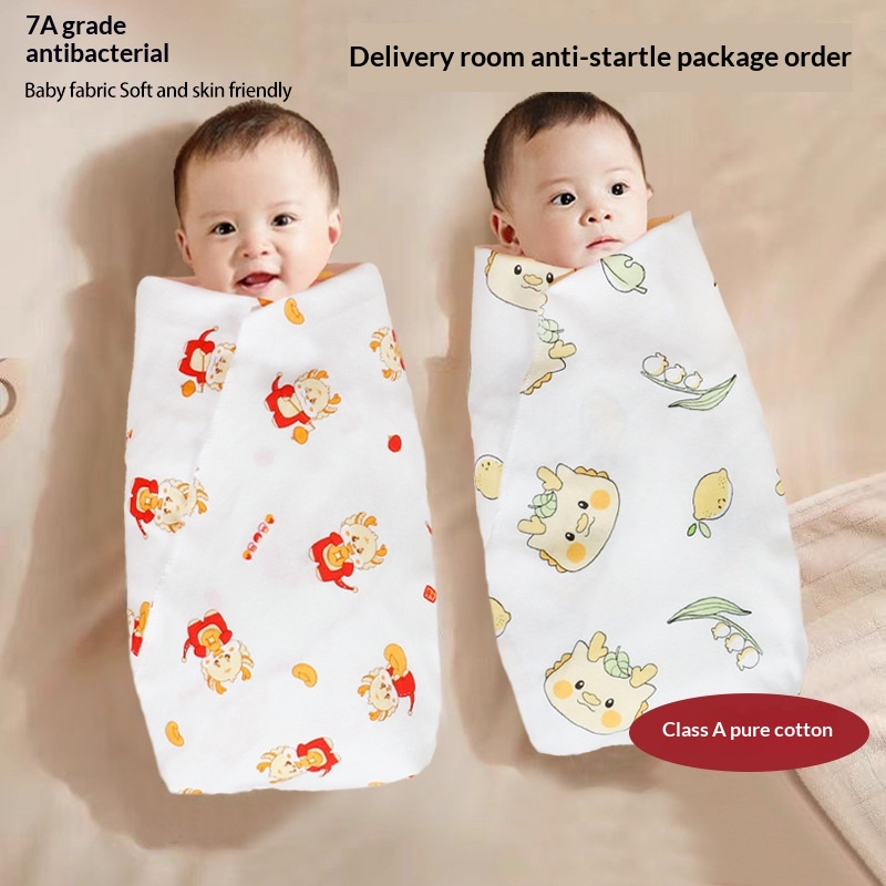 Newborn Swaddle Blanket Class A Cotton Baby Wrap