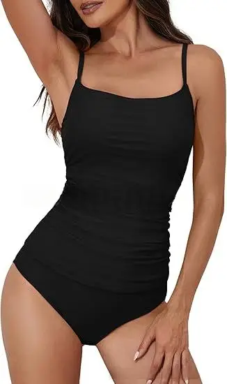 Solid-color Sexy Two-piece Swimsuit