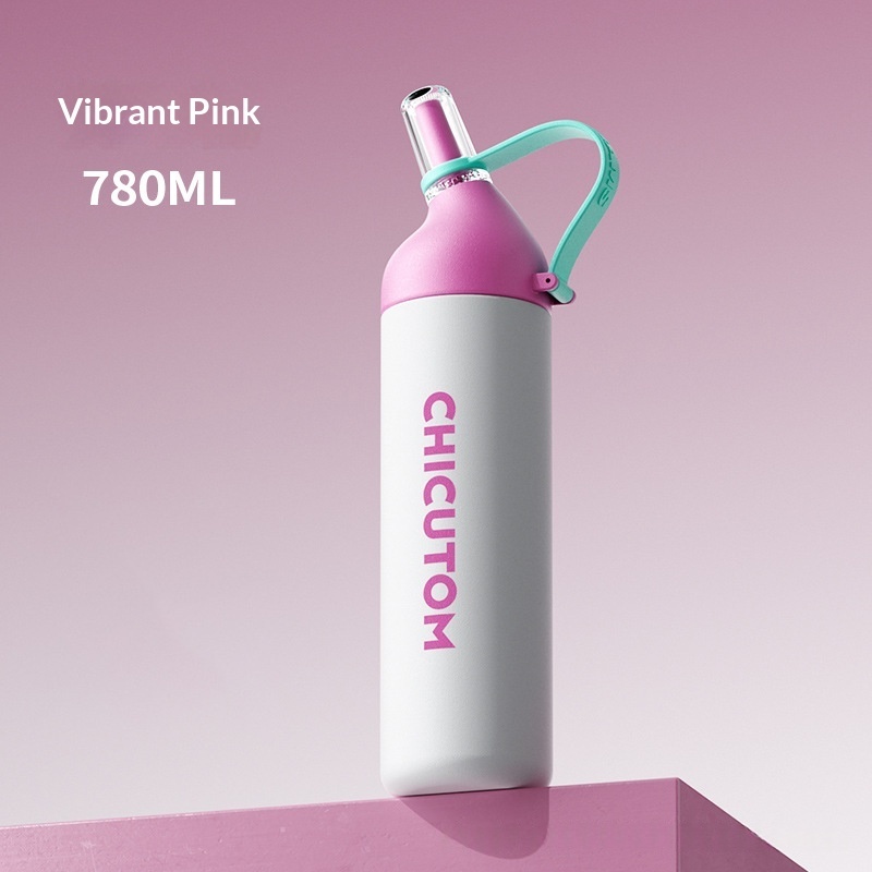 Thermal Mug With Straw Large Capacity Specially For Students Going To School
