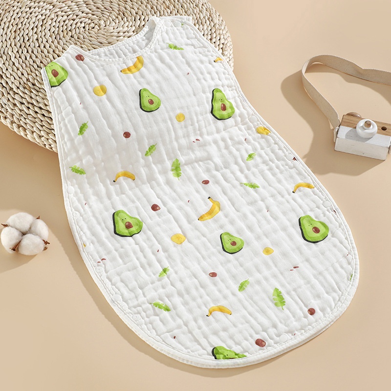 Baby Sleeping Bag Pure Cotton Class Childrens Gauze Sleeveless