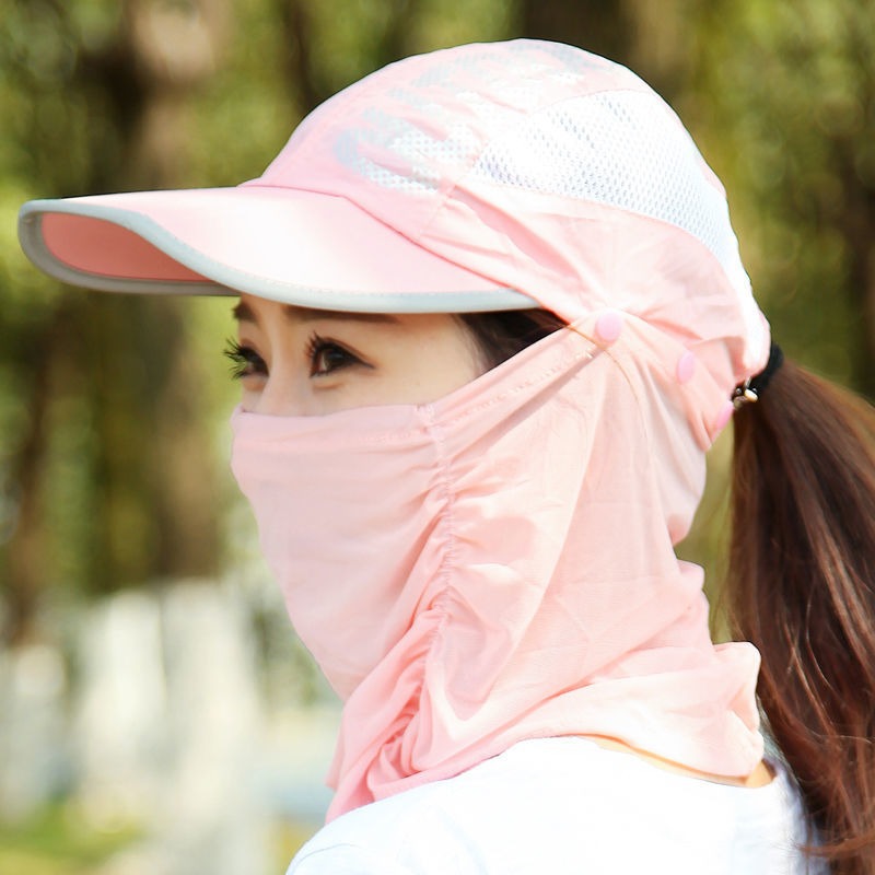Womens Farming Sun-Protective Tea-Picking Hat