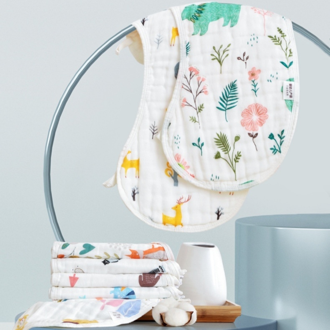 Class A Baby Bibs Bamboo-cotton Gauze Neck Wrap