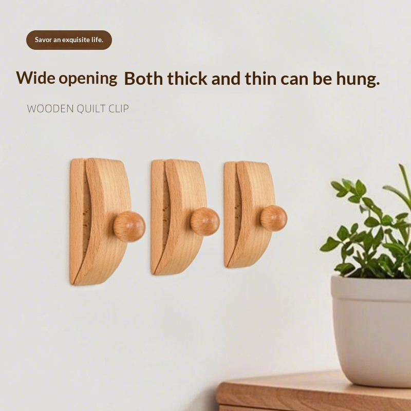 Cross-border Best-selling Classic Large Wooden Clip