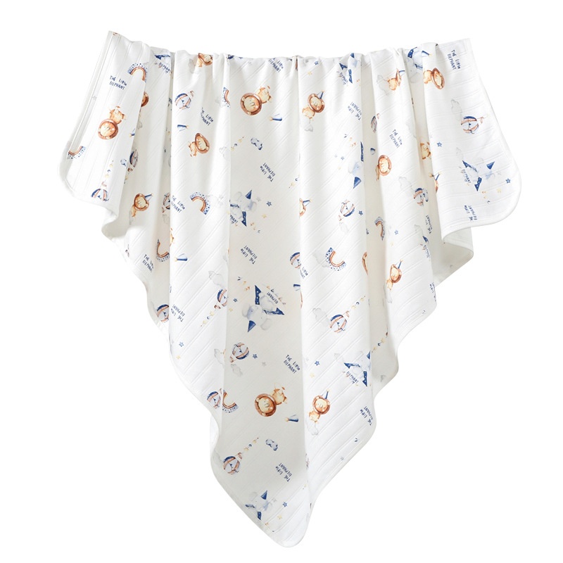 Newborn Cotton Swaddle Blanket For Baby Nursery Room