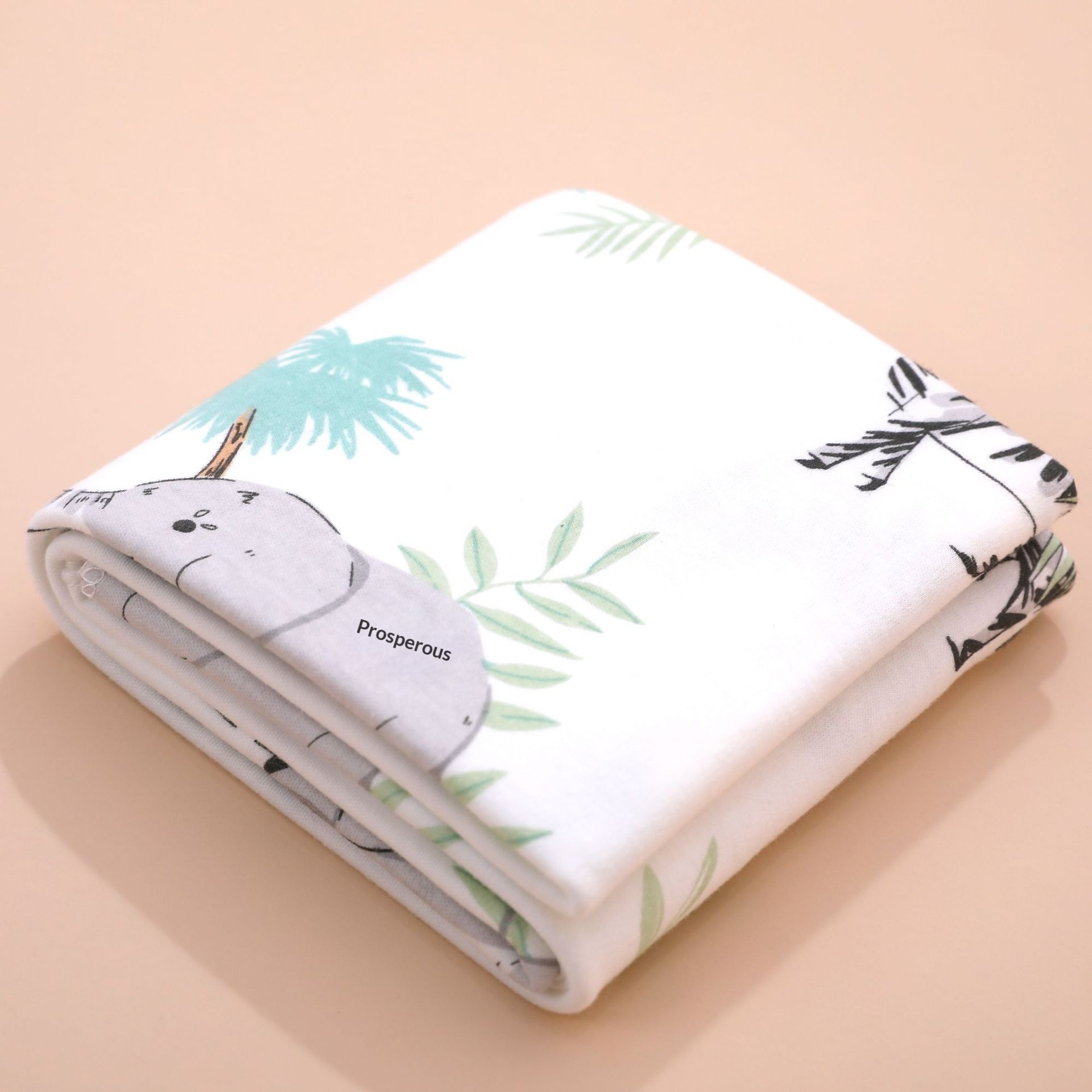 Newborn Cotton Swaddle Blanket For Baby Nursery Room