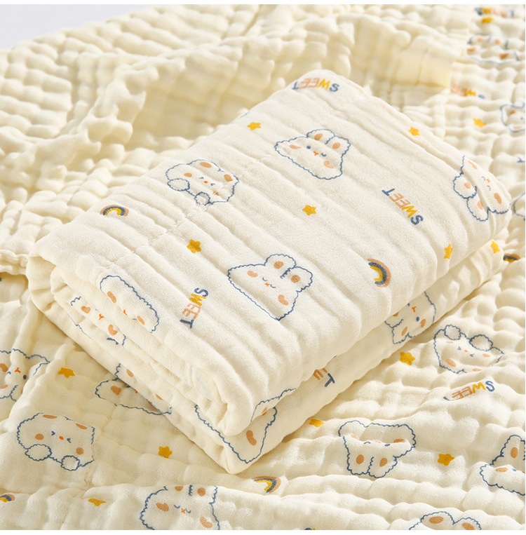 Six-layer Gauze Baby Blanket Infant Bath Towel Newborn