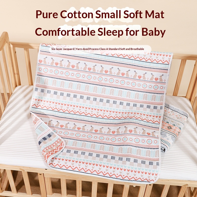 Baby Cooling Mat Six-layer All-cotton Gauze For Toddlers