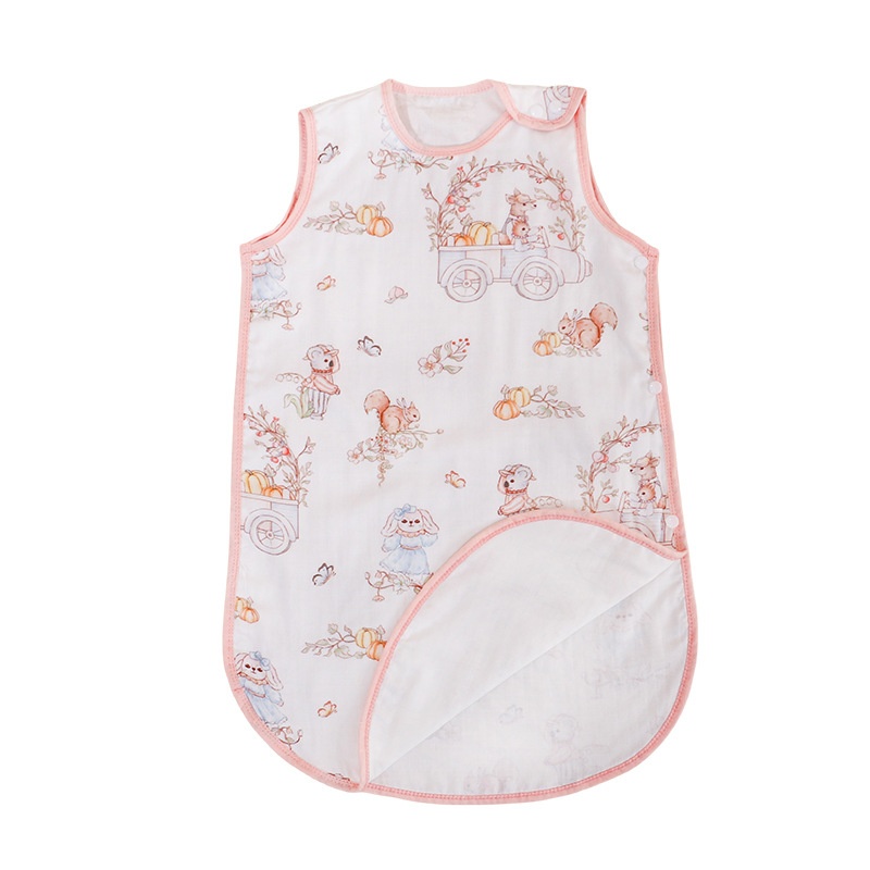 Baby Vest-style Sleeping Bag Summer Thin Style For Newborns