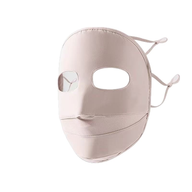 Sun-protective Mask For Women UV-blocking Ice-silk Face Mask