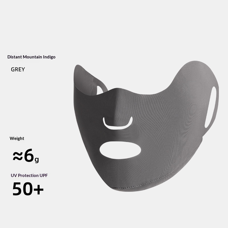 Summer Ice Silk Full-Face Sun-Protective Mask For Women