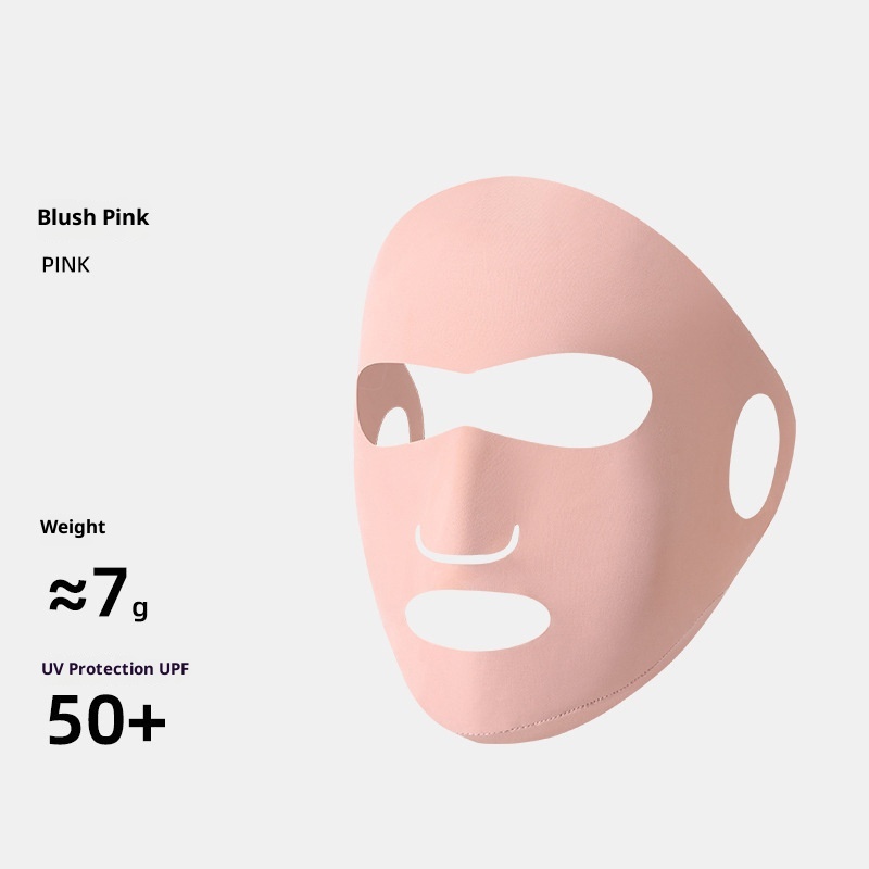 Summer Ice Silk Full-Face Sun-Protective Mask For Women