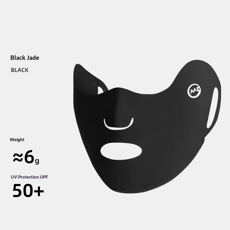 Summer Ice Silk Full-Face Sun-Protective Mask For Women