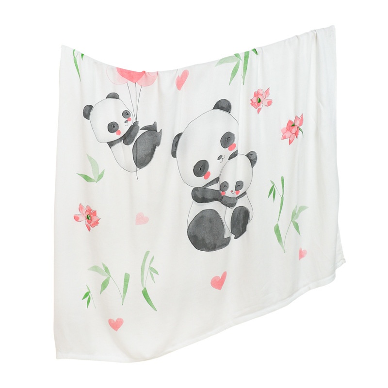 Infant And Toddler Bamboo Fiber Class A Blanket Bath Towel Cooling Blanket