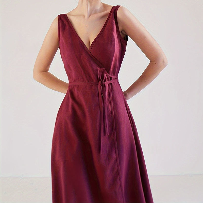 Elegant Sleeveless Casual SpringSummer Dress