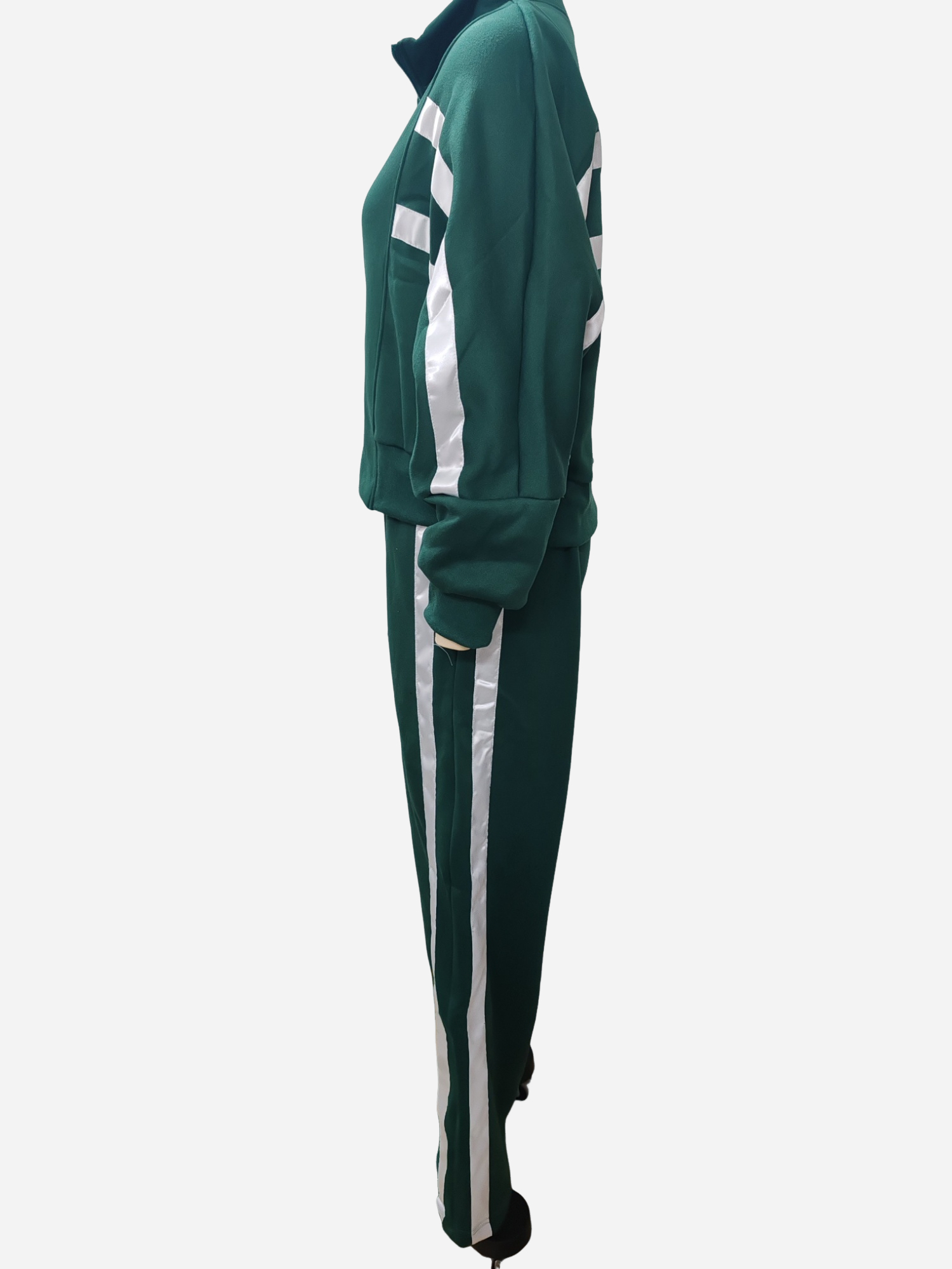 Fashion Two-piece White Sports Suit Loose Shirt Casual Pants Sets Sportswear Clothes Tracksuit Women Outfits