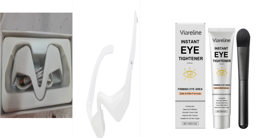 Eye Massager Relieves Eye Fatigue Eyes Massage Glasses Eye Fatigue Relief Massager Under-Eye Glasses Massager