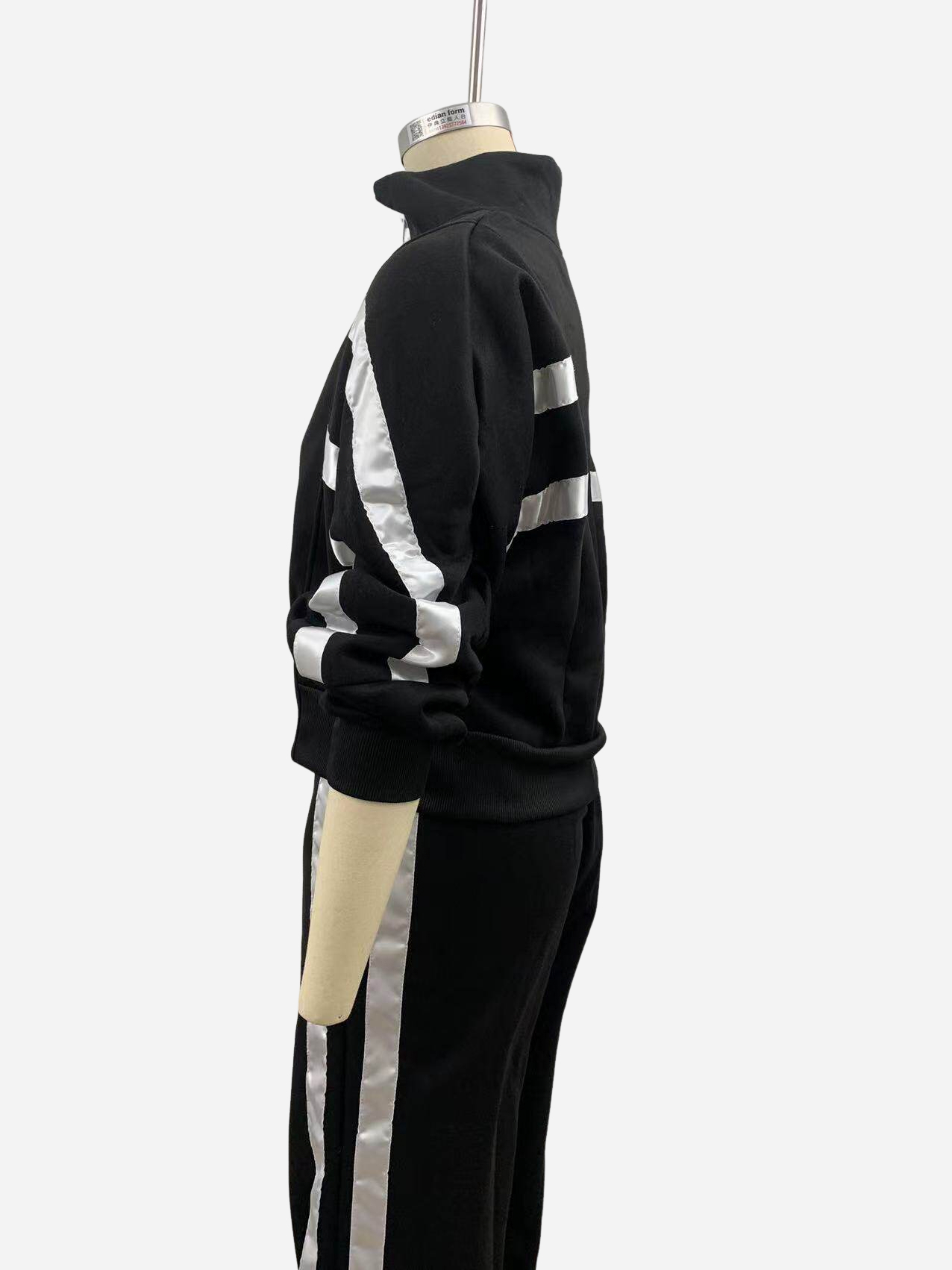 Fashion Two-piece White Sports Suit Loose Shirt Casual Pants Sets Sportswear Clothes Tracksuit Women Outfits