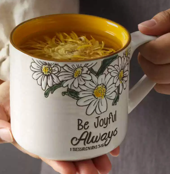 Underglaze Colored Mug Large-capacity Water Cup