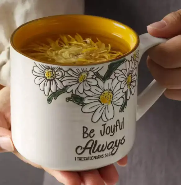 Underglaze Colored Mug Large-capacity Water Cup