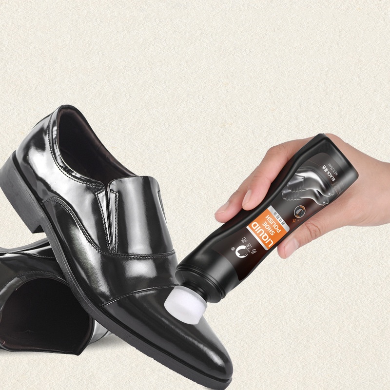 Yijie Liang 75ml Goblet-Shaped Bottle Liquid Shoe Polish For Leather