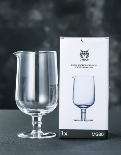 High-legged Crystal Cocktail Shaker