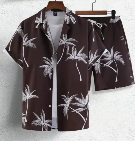 Fashion Casual Men's Short-sleeved Shirt
