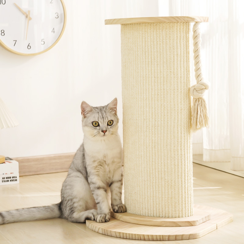 Cat Scratch Post Wear-resistant No Shedding Large Roman Column Climbing Frame