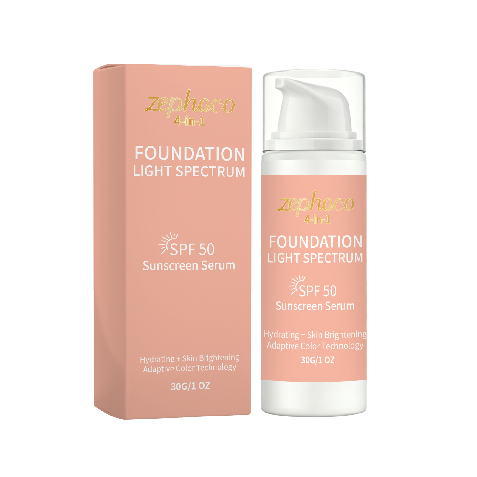 Multi-effect Temperature-change Liquid Foundation