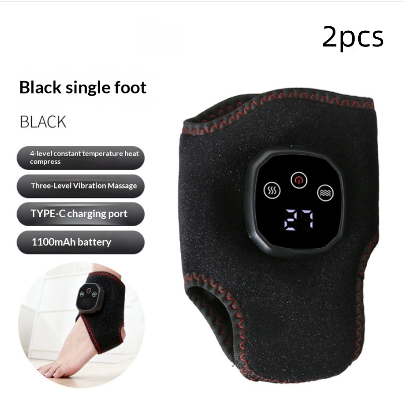 Smart Ankle Graphene Vibration Heat Therapy Foot Massager