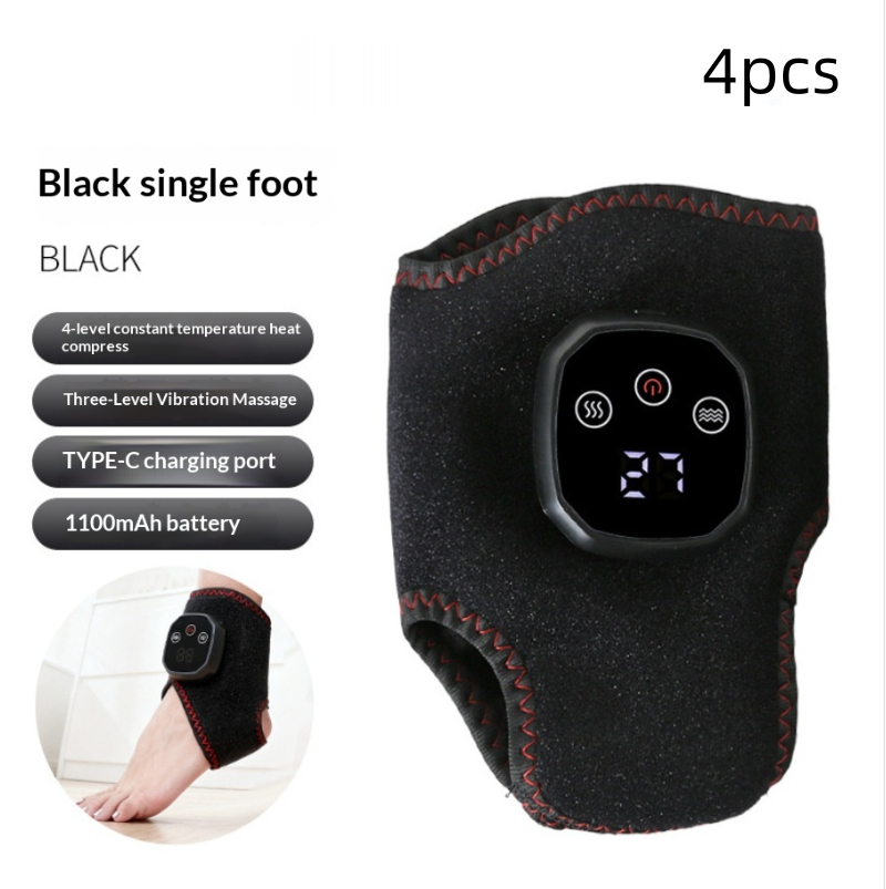 Smart Ankle Graphene Vibration Heat Therapy Foot Massager