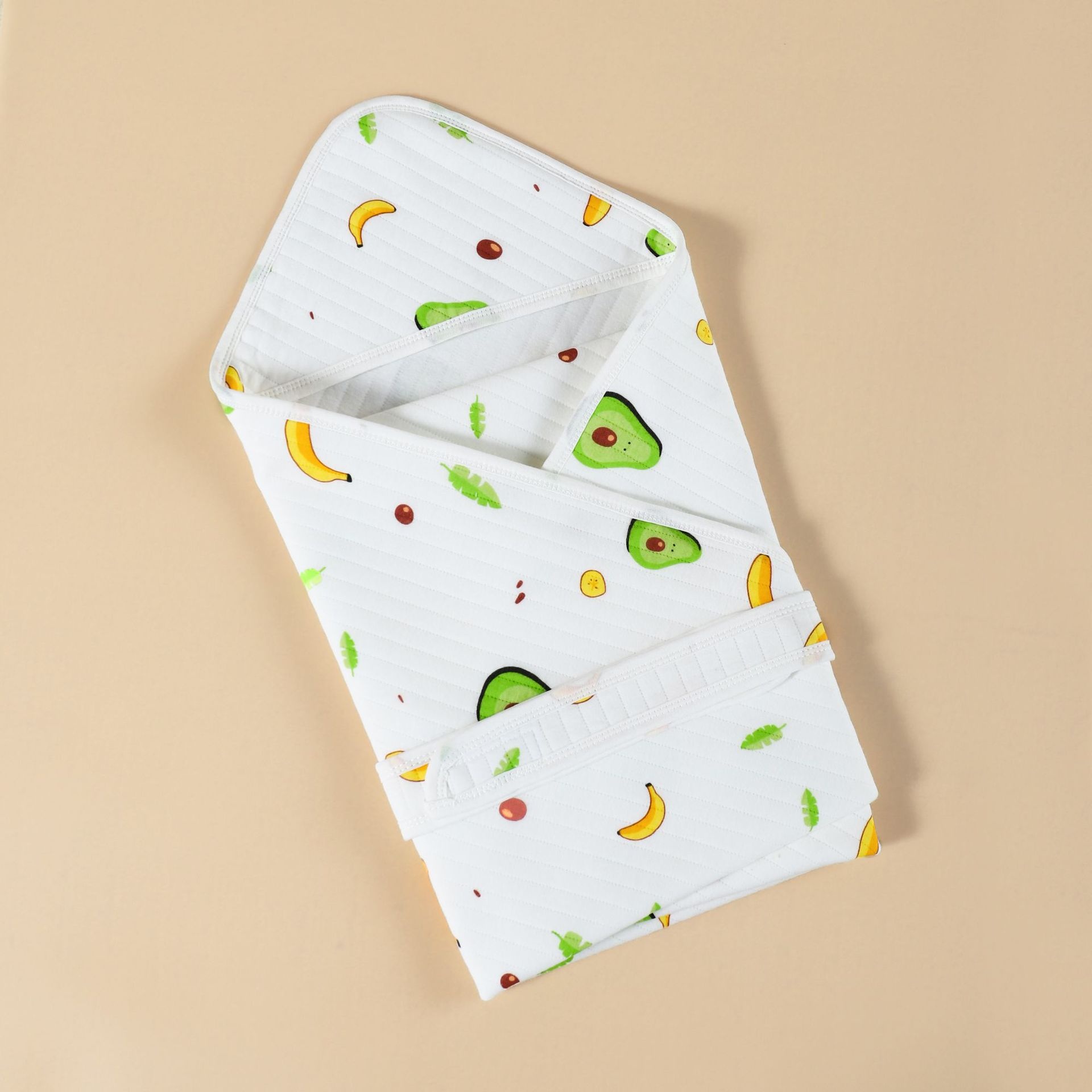 Newborn Baby Swaddle Blanket Soft SpringSummer Cartoon Cotton Wrap To Prevent Startle Reflex