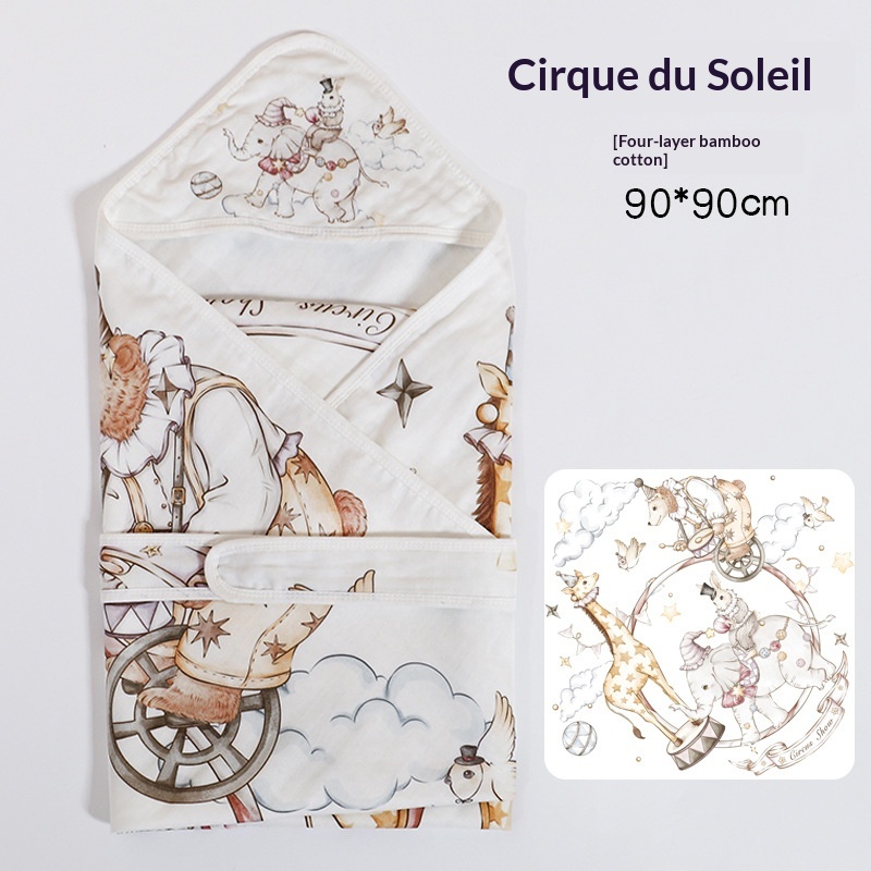 Baby Lightweight Pure Cotton Swaddle Blanket