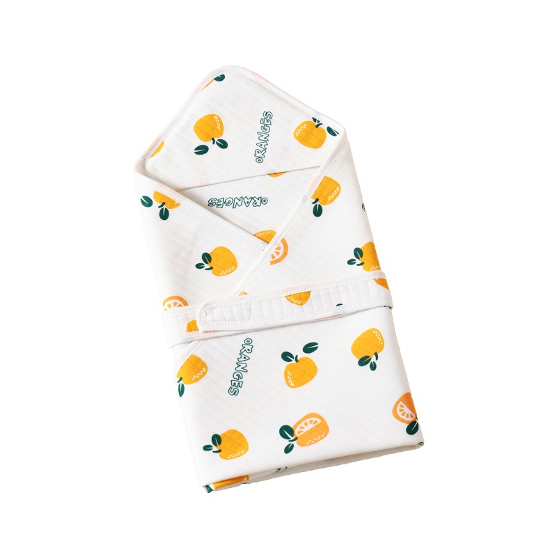 Newborn Baby Swaddle Blanket Soft SpringSummer Cartoon Cotton Wrap To Prevent Startle Reflex