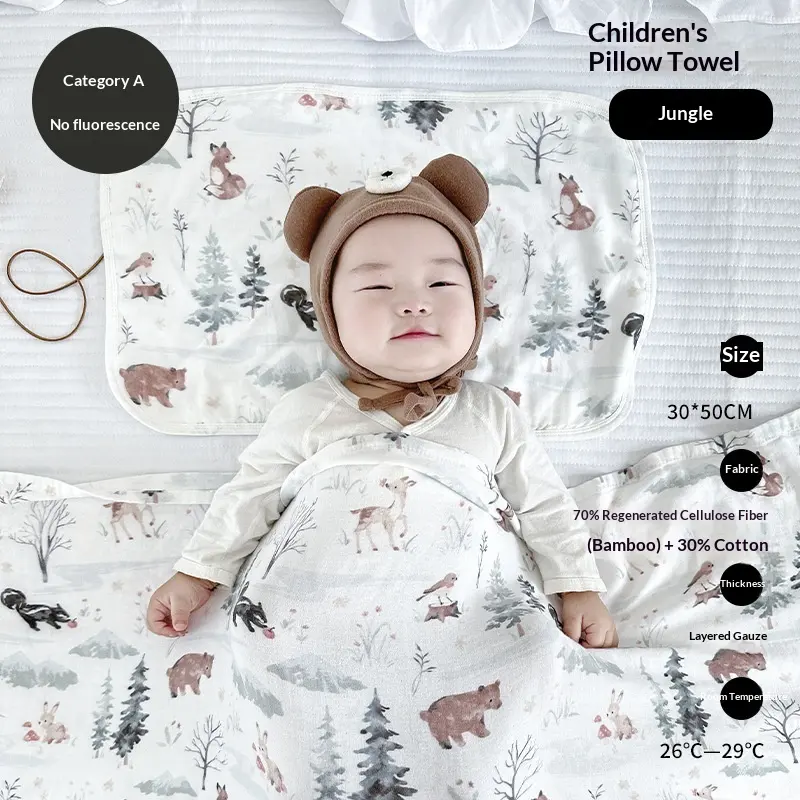 8-Ply Bamboo Cotton Gauze Class A Baby