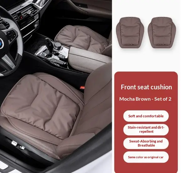 Pana Leather Seat Cushion For The Front Row Of The Car