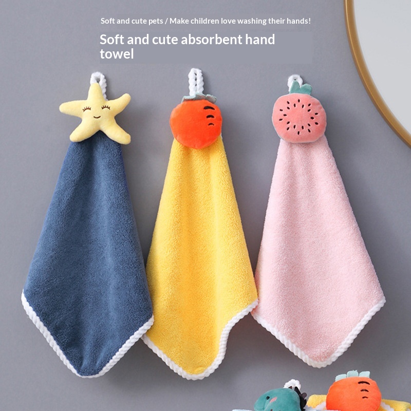 Wall-mountable Hand Towel For Children