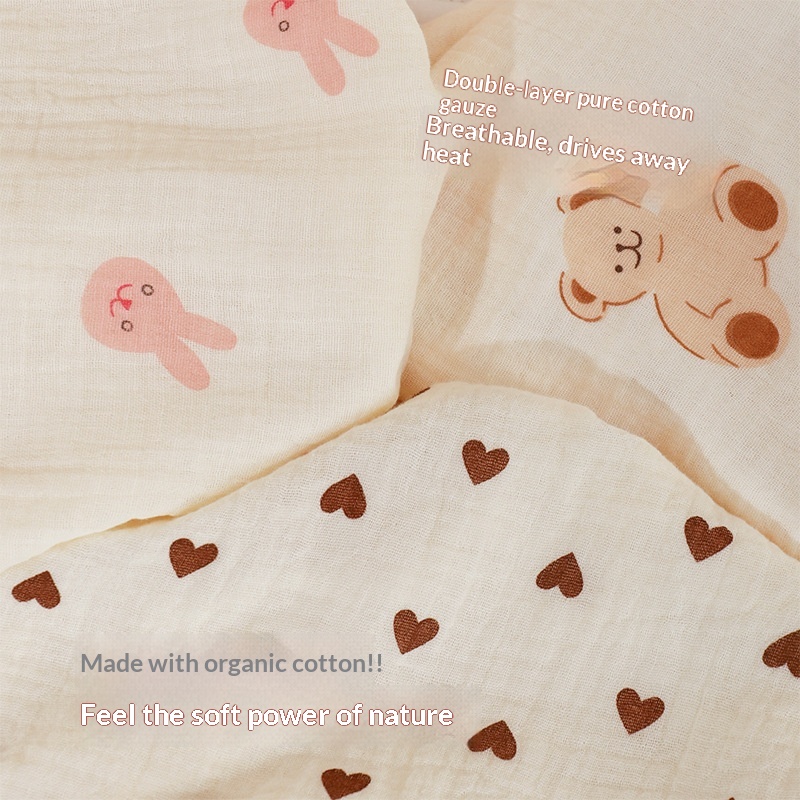 Cotton Gauze Blanket Newborn Baby Quilt