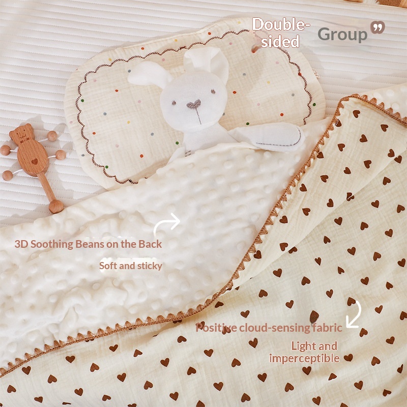 Cotton Gauze Blanket Newborn Baby Quilt