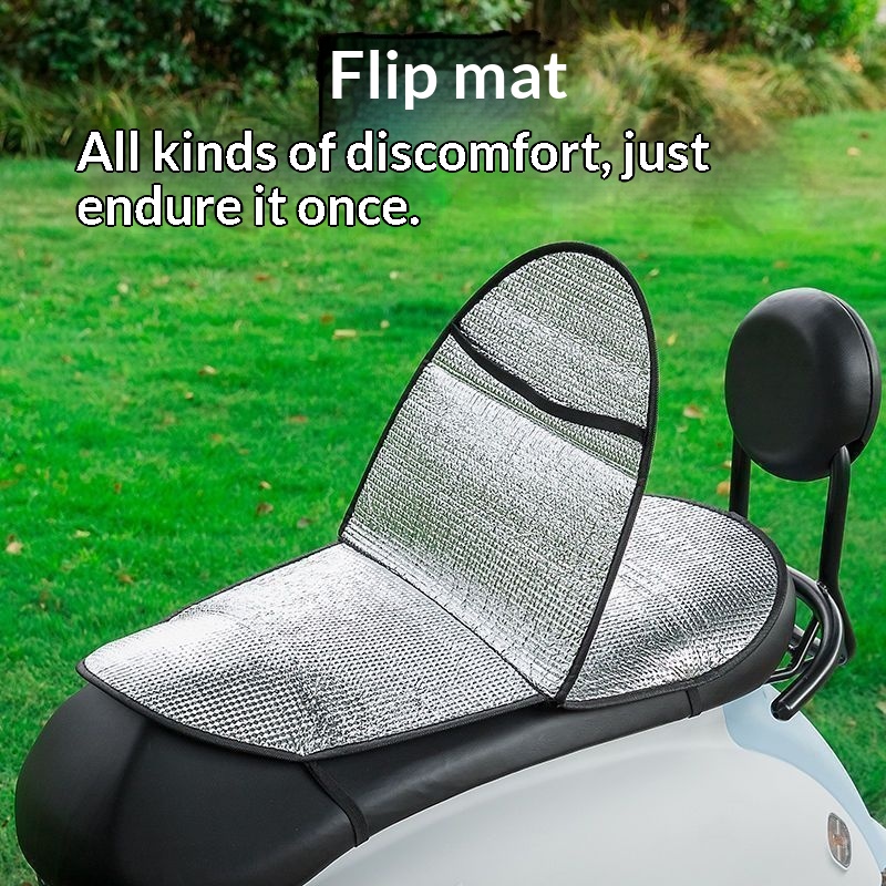 Summer Heat-Insulating And Scald-Proof Battery Seat Cover