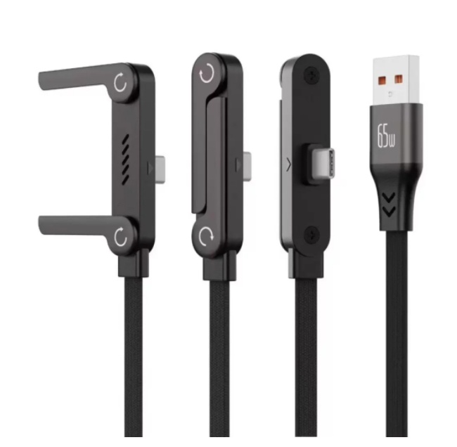 Foldable Stand Mobile Gaming Data Charging Type-C Ultra-Fast Charging Gaming Phone Cable