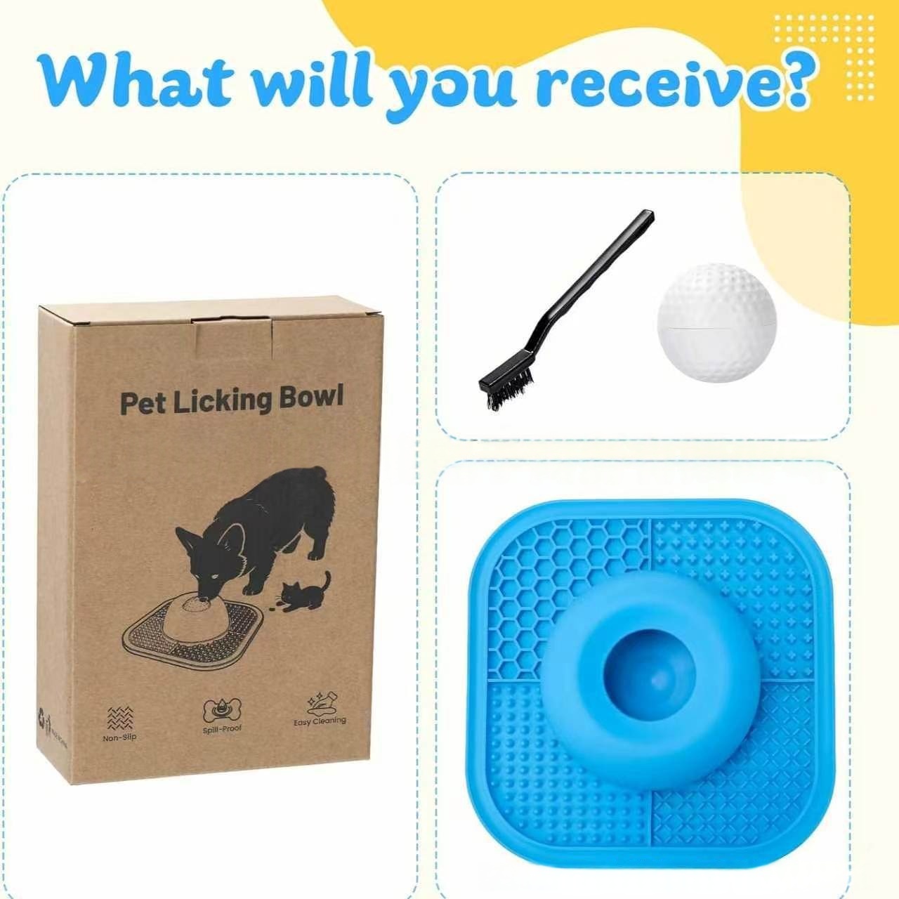 Convenient And Practical Pet Dog Bowl