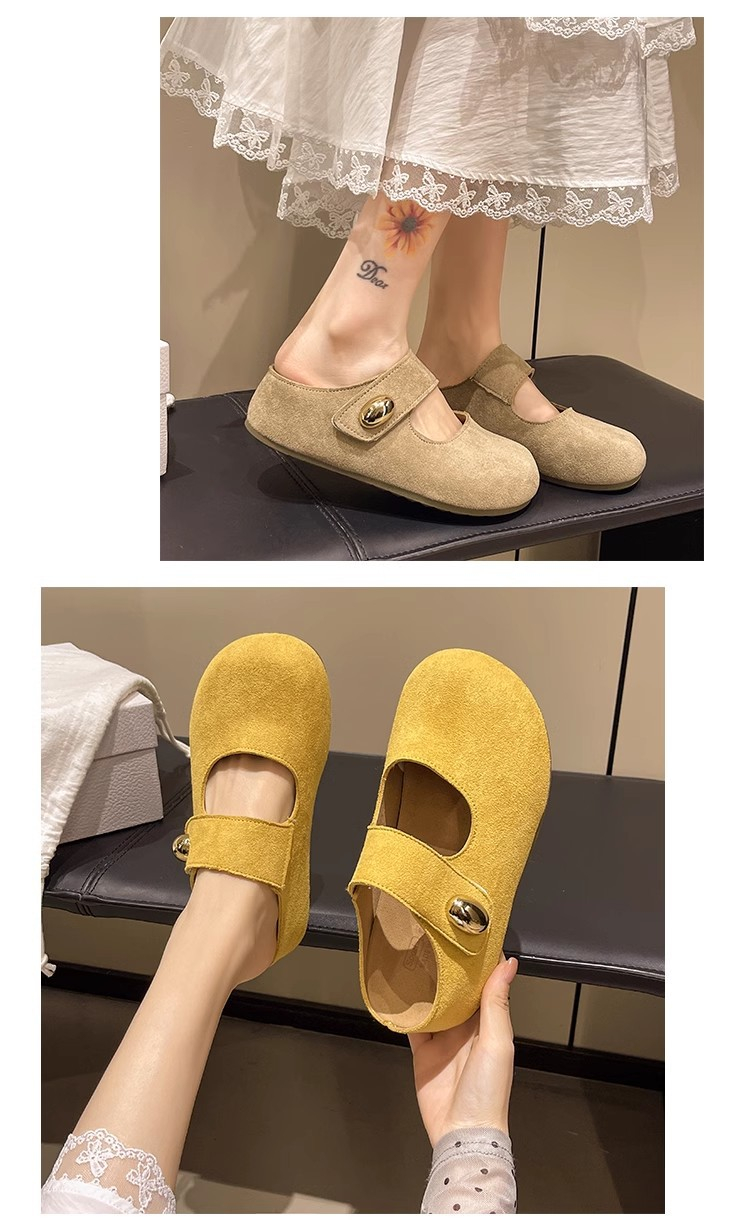 Women's Height-Increasing Platform Slides Side View – Sarah Express